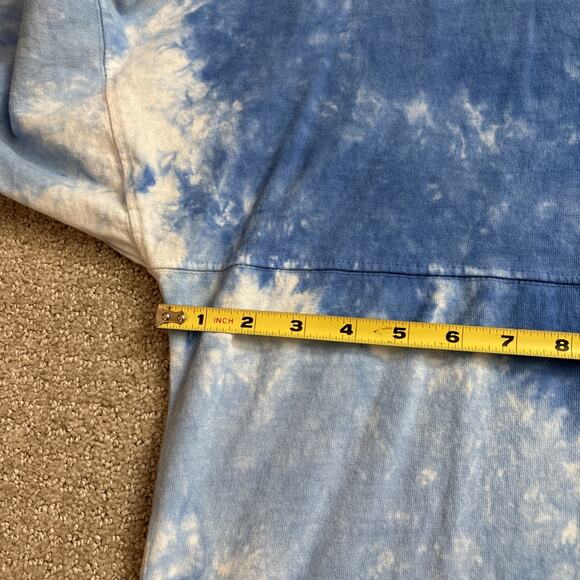 Walt Disney World Stitch Hawaiian Vacation Spirit Jersey Adult Sz XS Blue Shirt - Picture 7 of 10